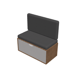 Bench with Front Drawer