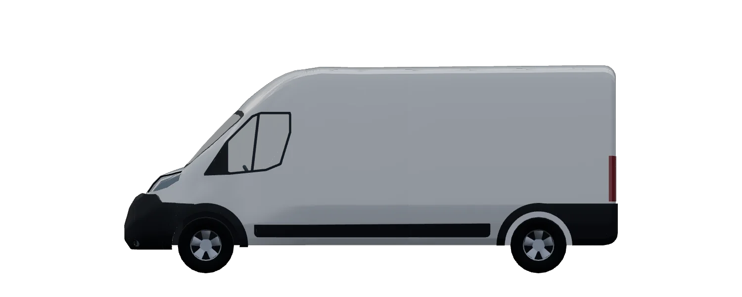 Side elevation of a Citroën Jumper L3H2