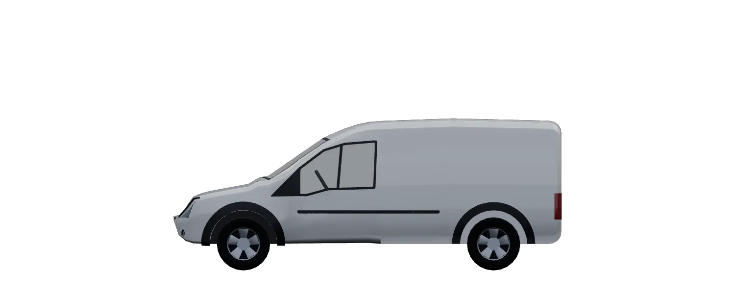 Side profile of Ford Transit Connect L2H1