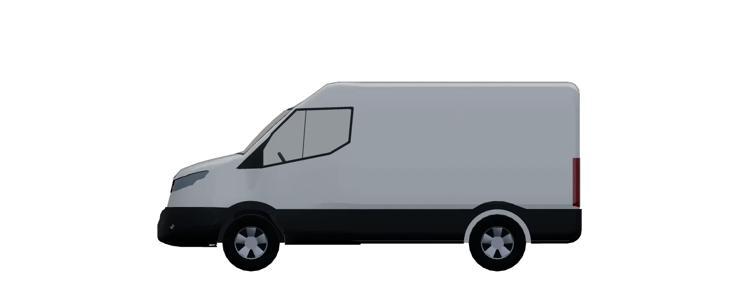 Side elevation of a Iveco Daily L1H1