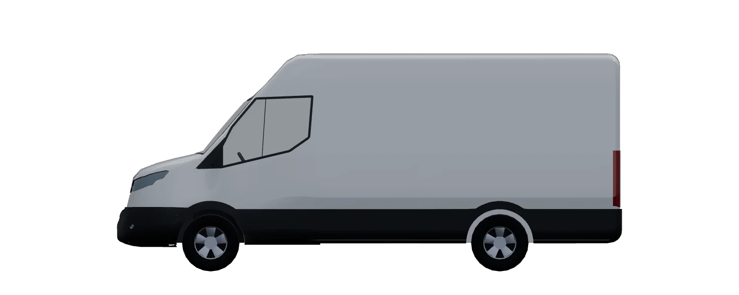 Side elevation of a Iveco Daily L3H2