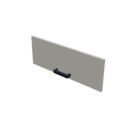 Overhead Cabinet Door With Handle