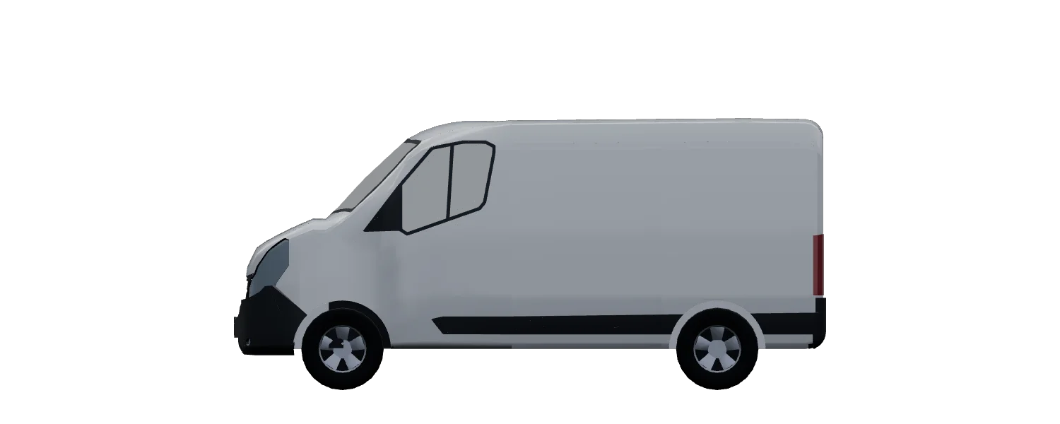 Side elevation of a Renault Master L1H1 FWD