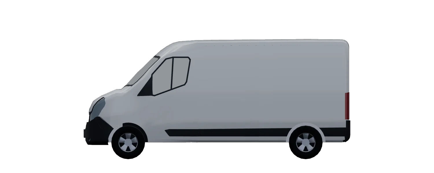 Side elevation of a Renault Master L2H2 FWD