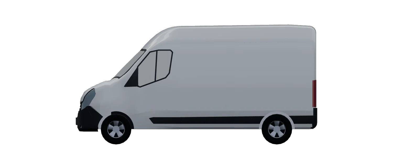 Side elevation of a Renault Master L2H3 FWD