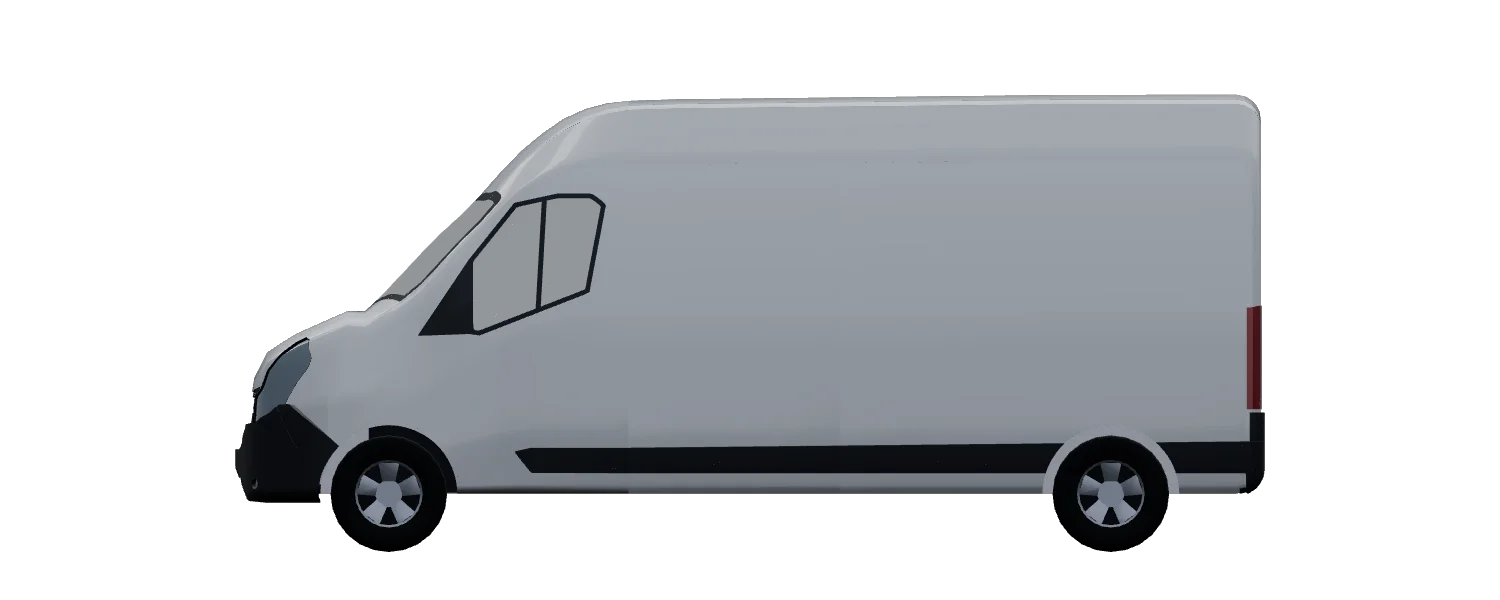 Side elevation of a Renault Master L3H3 FWD