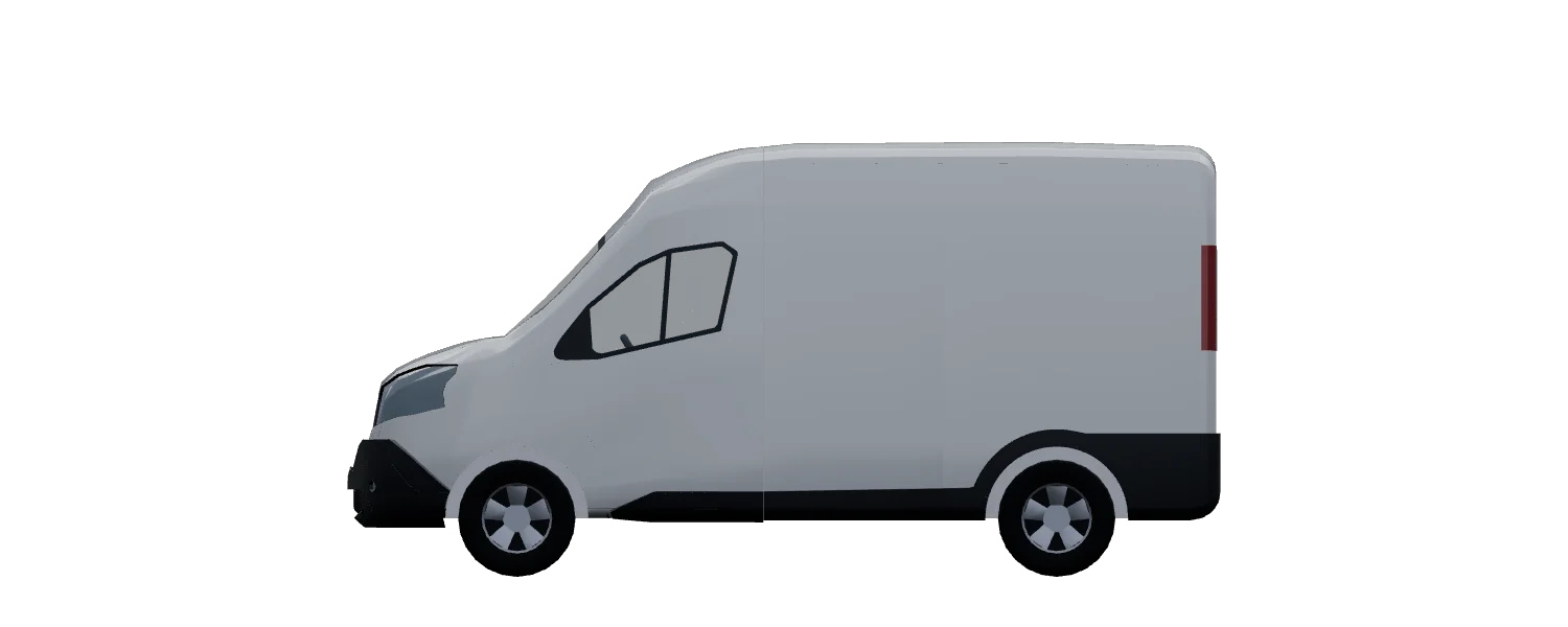 Side profile of Fiat Talento / Nissan NV300 / Nissan Primastar / Opel Vivaro / Renault Trafic / Vauxhall Vivaro L1H2