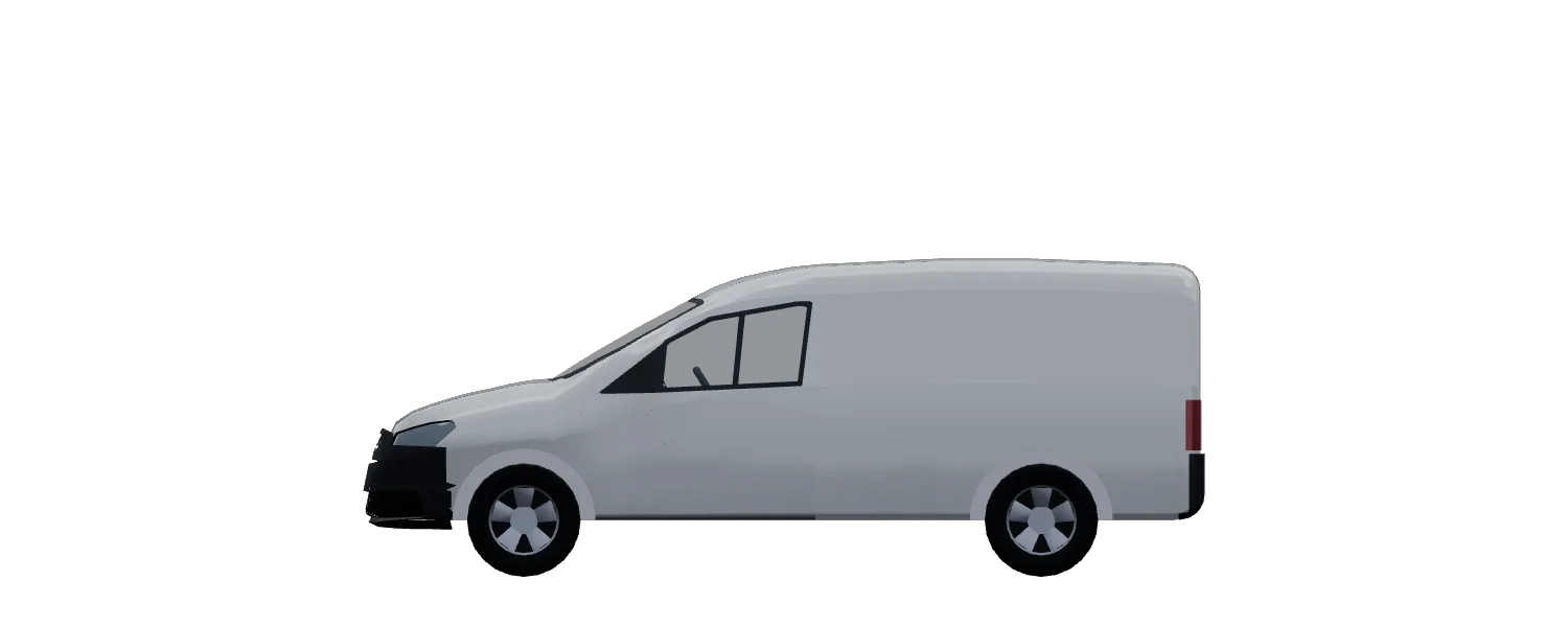 Side profile of Volkswagen Caddy Cargo (2020 on) Maxi