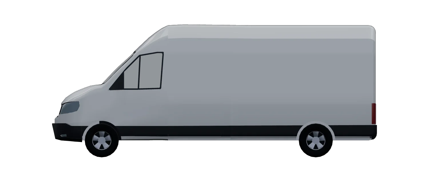 Side elevation of a MAN TGE L4H4 FWD